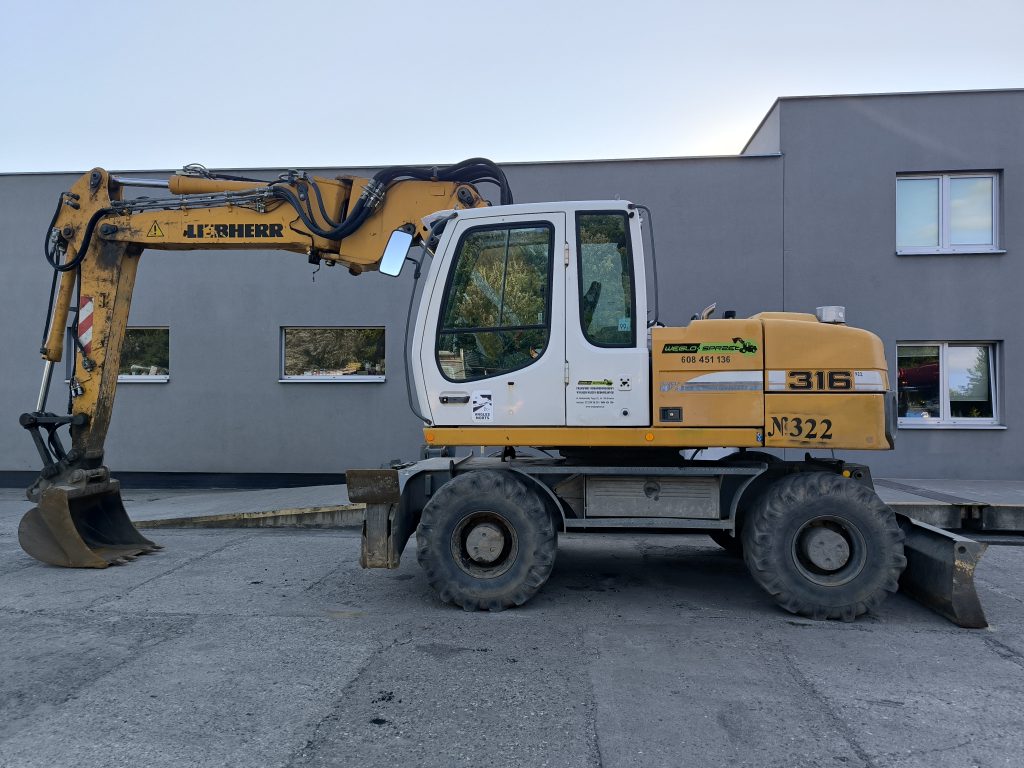 Koparka kołowa Liebherr A316